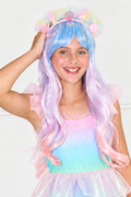 Pastel Rainbow Mermaid Headband