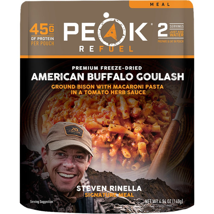 Peak Refuel MeatEater American Buffalo Goulash