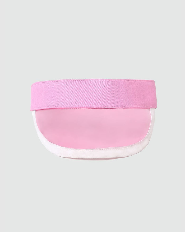 Pink Transparent Sun Visor