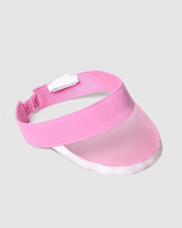 Pink Transparent Sun Visor