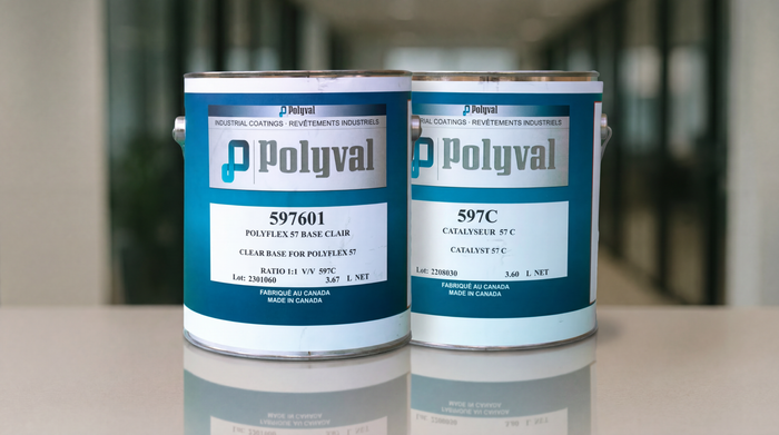 Polyflex 57, Industrial Floor & Waterproofing Coating (Base: 3.67L, Activator: 3.60L)
