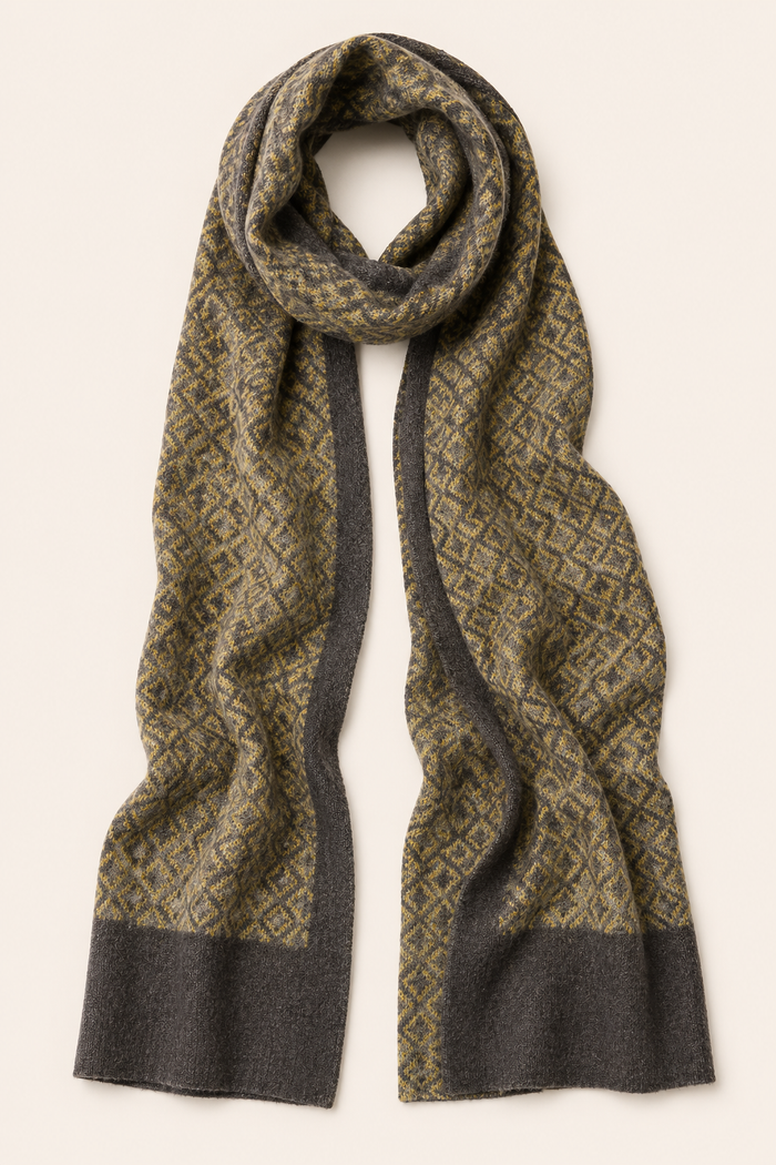 Pure Cashmere Diamond Scarf