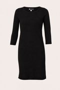 Pure Cashmere Dress - black