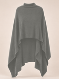 Pure Cashmere Ruana Shawl - (Camel)