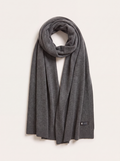 Pure Cashmere Travel Throw - Charcoal