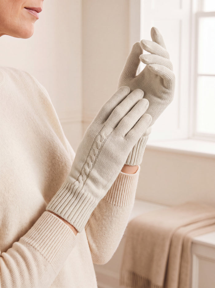 Pure Cashmere Unisex Gloves