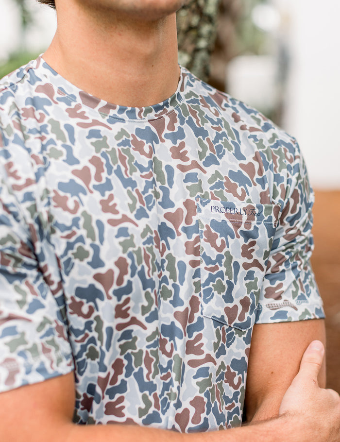 Ravine Pocket Tee SS Terra Camo