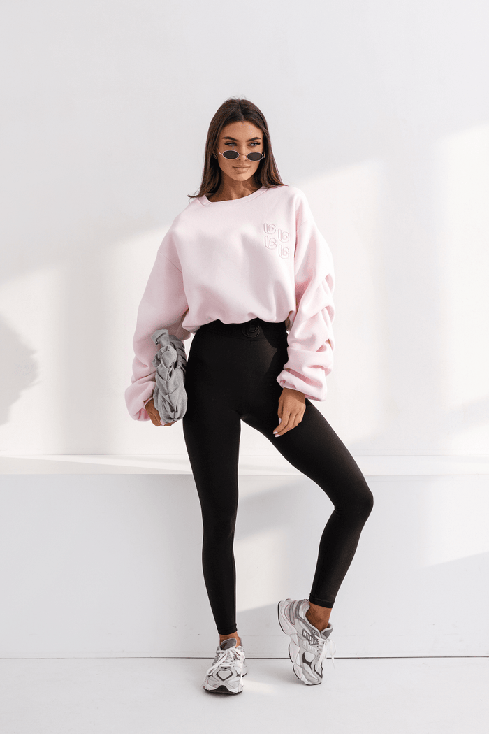 Дамска блуза REMY - светлорозова, памук с еластан, универсален размер LaBalancia Roberto Fashion Store Set 5907378518869 UNI