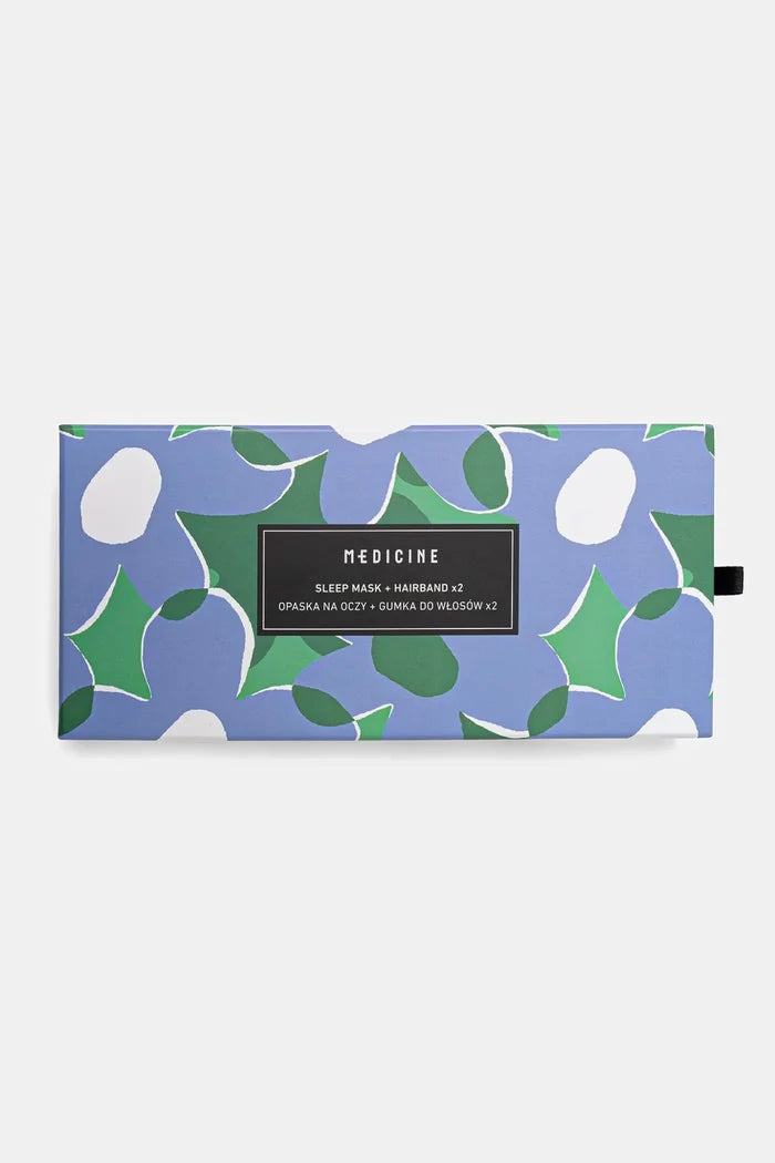 Комплект копринена маска за сън и два ластика за коса Medicine Roberto Fashion Store Sleep mask RW26-GEU102-MLA-ONE One Size INTL