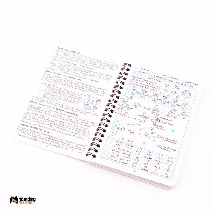SnowPit Technologies Snow & Avalanche Field Notebook