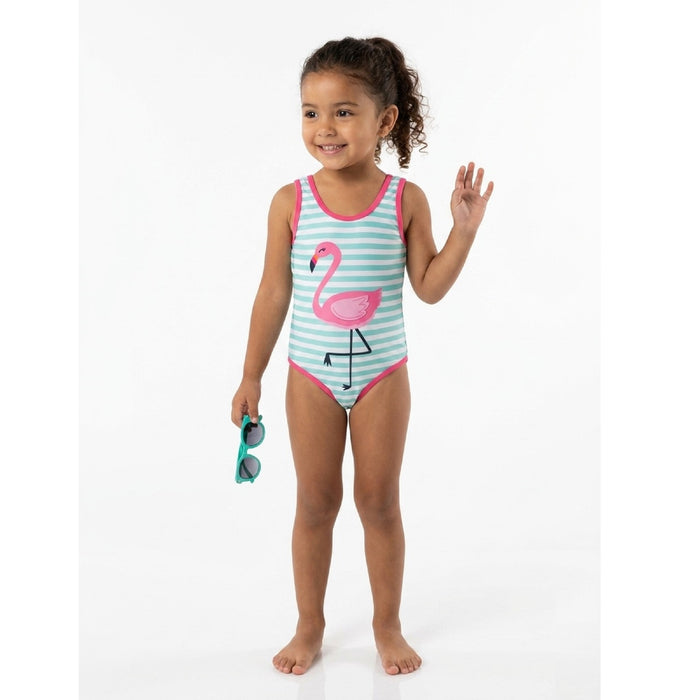 Stand Tall & Be Fabulous Flamingo Swimsuit