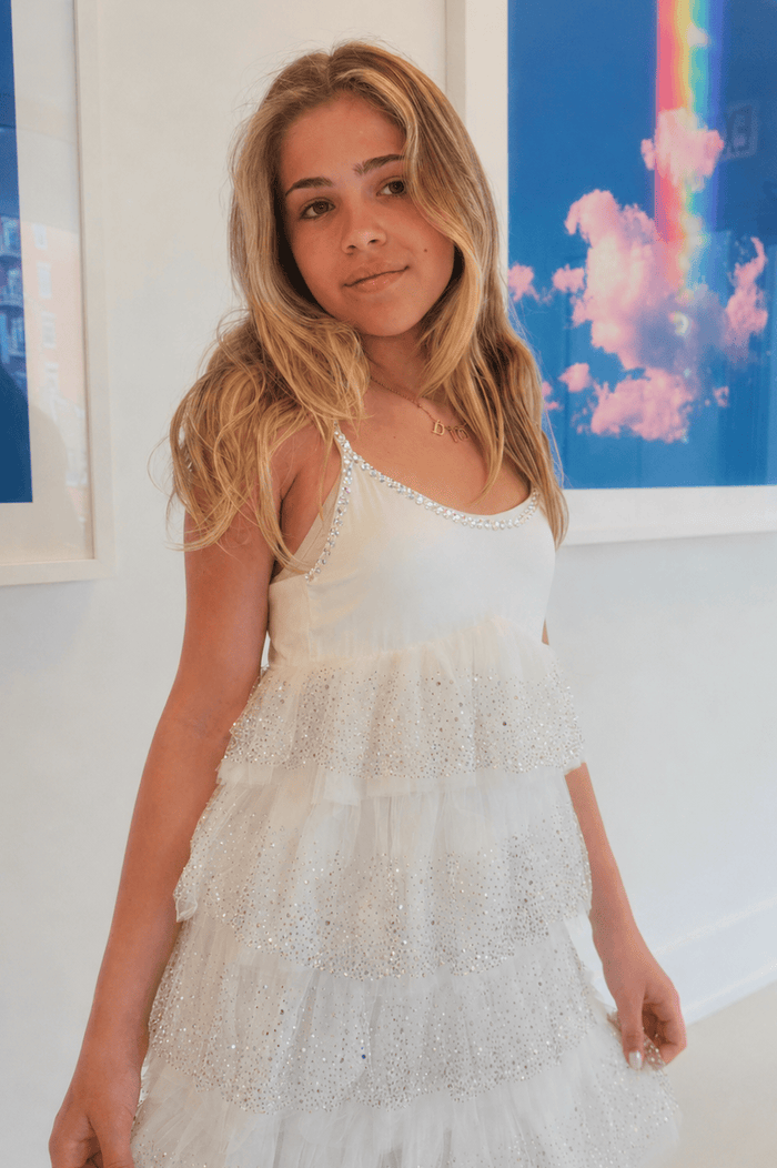Lola + The Boys Dress Stardust Tier Dress