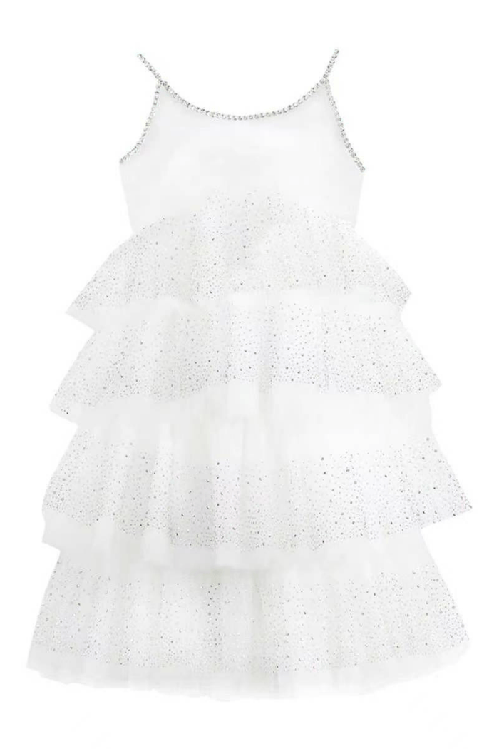 Lola + The Boys Dress Stardust Tier Dress