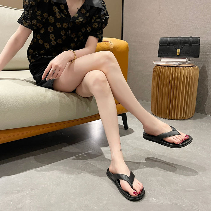 Summer Korean Style Outdoor Flip-flops For Students Flat Non-slip Sandals For Women - Livefree