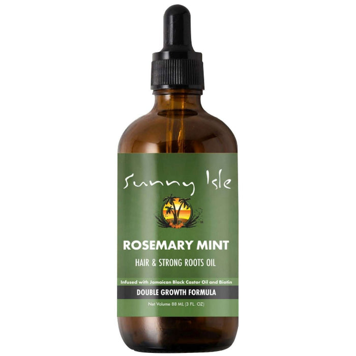 Sunny Isle Rosemary Mint Hair And Strong Roots Oil 3 Oz