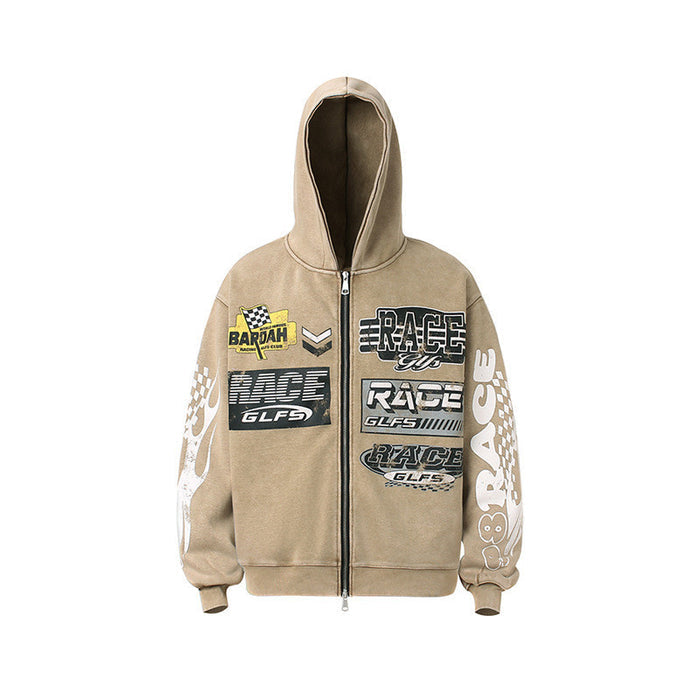 Sweater Hooded Trendy Cool Coat Functional High Street - Livefree
