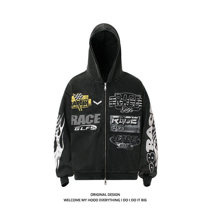 Sweater Hooded Trendy Cool Coat Functional High Street - Livefree
