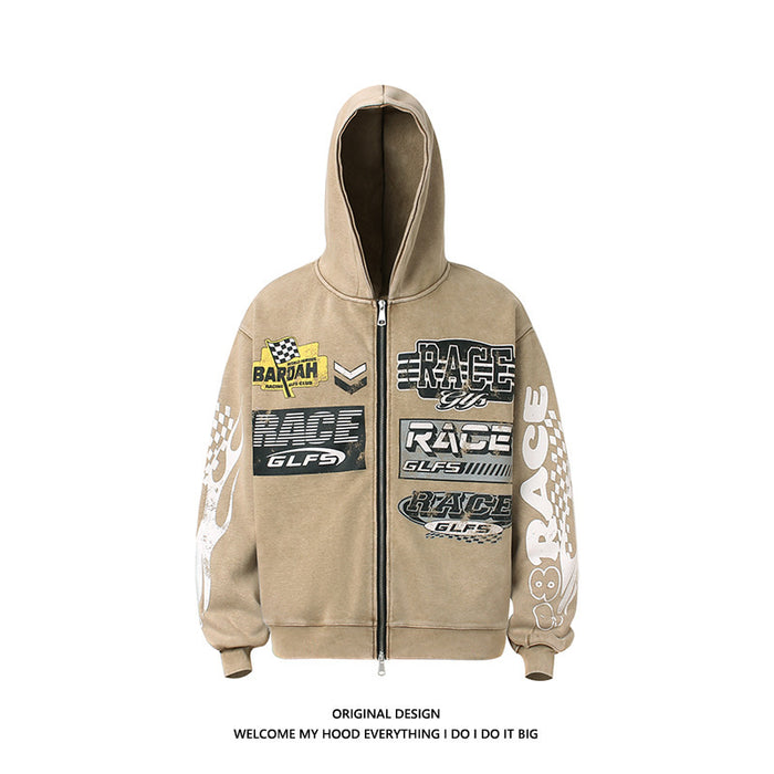 Sweater Hooded Trendy Cool Coat Functional High Street - Livefree