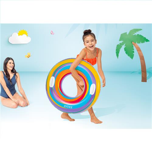 Swirly Whirly Inflatable Pool Tube 36"