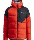 Swix Focus Down Jacket M - M - Fiery Red/Black