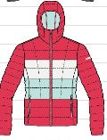 Swix Nordland Junior Girls' Down Jacket- Teaberry- 152/12