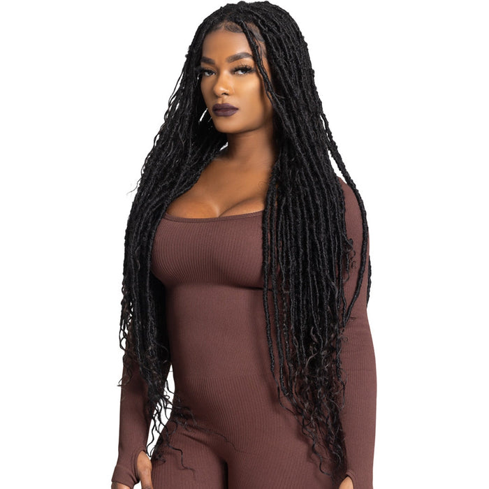 Synthetic Queen B 3X Butterfly Lcos 12Inch Color Burgundy