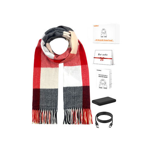 Thermal Multifunctional Electric Heating Scarf Women's Shawl Charging Heating - Livefree