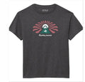 THM Youth Classic Short Sleeve Tee- Heather Black
