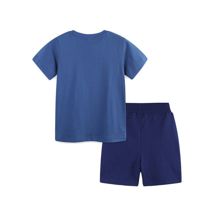 Toddler/Kid Boy Construction Trucks T-shirt and Shorts Set