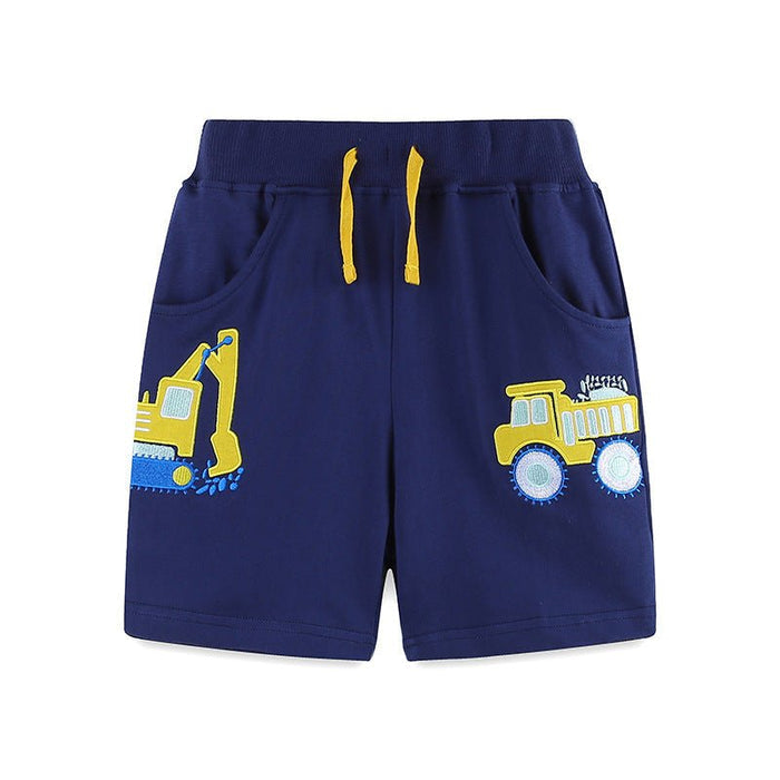 Toddler/Kid Boy Construction Trucks T-shirt and Shorts Set