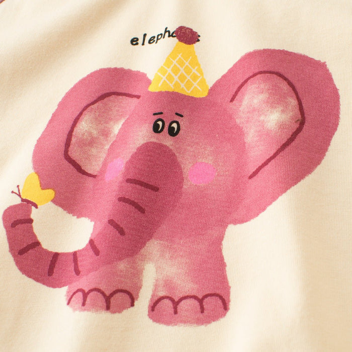 Toddler/Kid Girl Pink Elephant T-shirt
