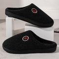 Warm Velvet Woolen Couple Non Slip Cotton Slippers - Livefree