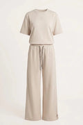 Дамски комплект 2 в 1 от модал плюс размер So Cute - бежово So Cute Roberto Fashion Store Set SCT0907SETBEISWE-L L