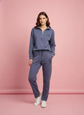 Дамски Спортен Комплект от 2 части с Модал, Лилав So Cute Roberto Fashion Store Set SOC1302SETLILMODS S