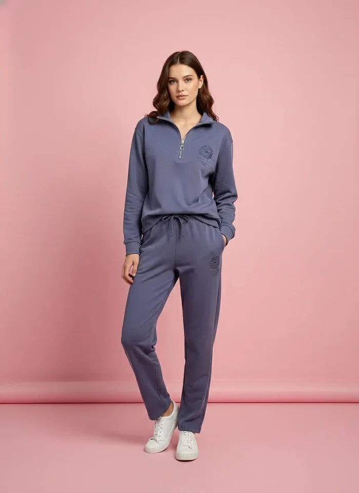 Дамски Спортен Комплект от 2 части с Модал, Лилав So Cute Roberto Fashion Store Set SOC1302SETLILMODS S