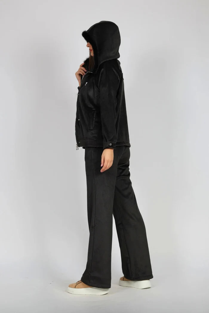Дамски Комплект от 2 Части, Черен So Cute Roberto Fashion Store One piece SOC0612SETBLK2PCS S