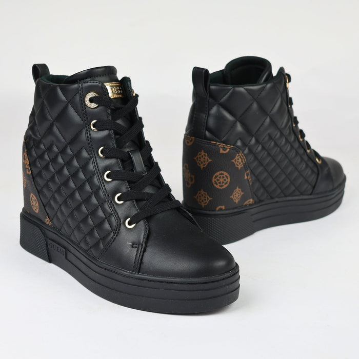 Дамски Боти, Черен Guess Roberto Fashion Store Sneakers FL7FAEFAL12BROCR36 36 Черен