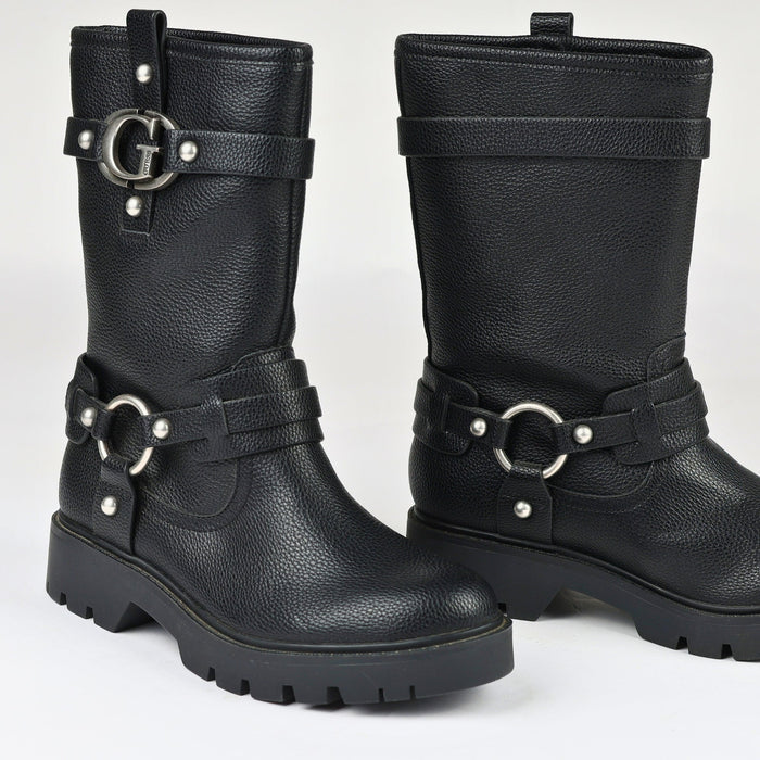 Дамски Боти, Черен Guess Roberto Fashion Store Sneakers FL82RNELE1036 36 Черен