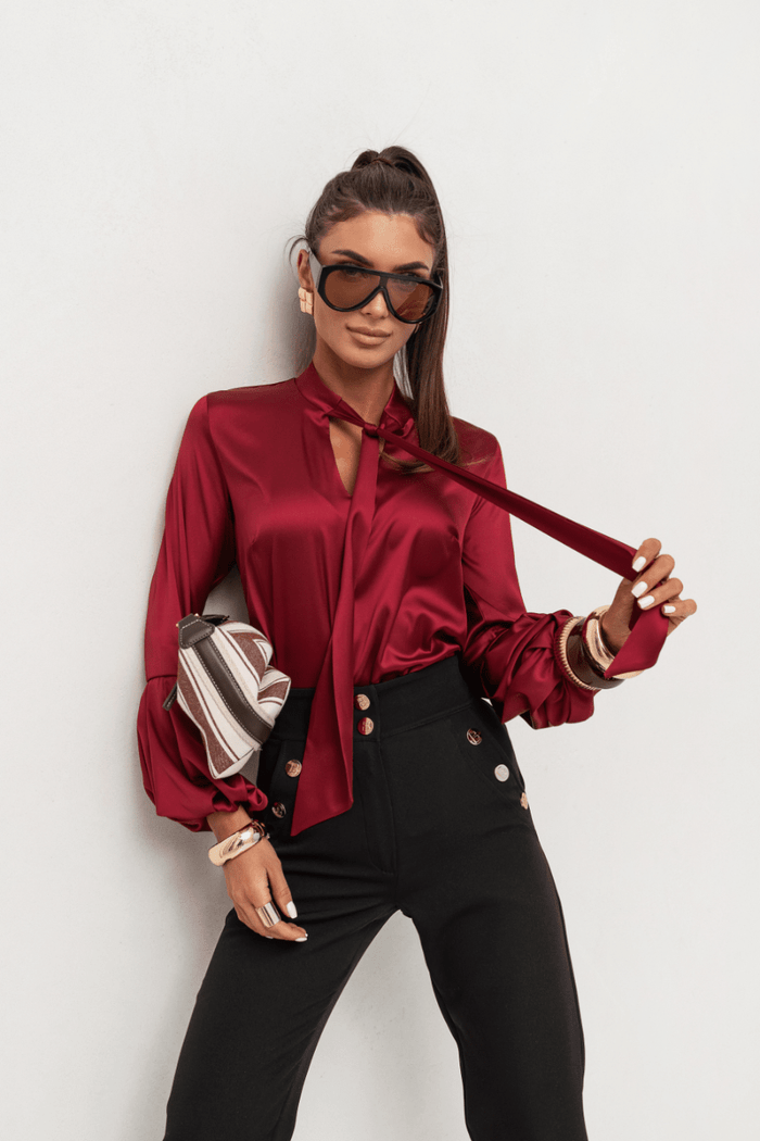 Дамски цигари - панталон KAY – Елегантни, черни (95% вискоза, 5% еластан) LaBalancia Roberto Fashion Store Set 5907378518562 S
