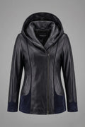 Дамско кожено яке Siena в тъмносиньо Roberto&Co Roberto Fashion Store Jacket LEA2505JCKNAVVL+2XL 2XL