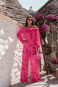 Дамски ленен комплект - MIA, Розов Floria LaBalancia Roberto Fashion Store Set 5907378522095 XS/S