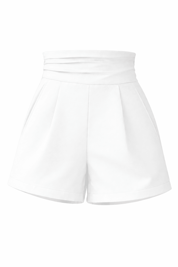 Дамски къси панталони PERCY - Ecru (екрю) LaBalancia Roberto Fashion Store Set 5907378521401 S