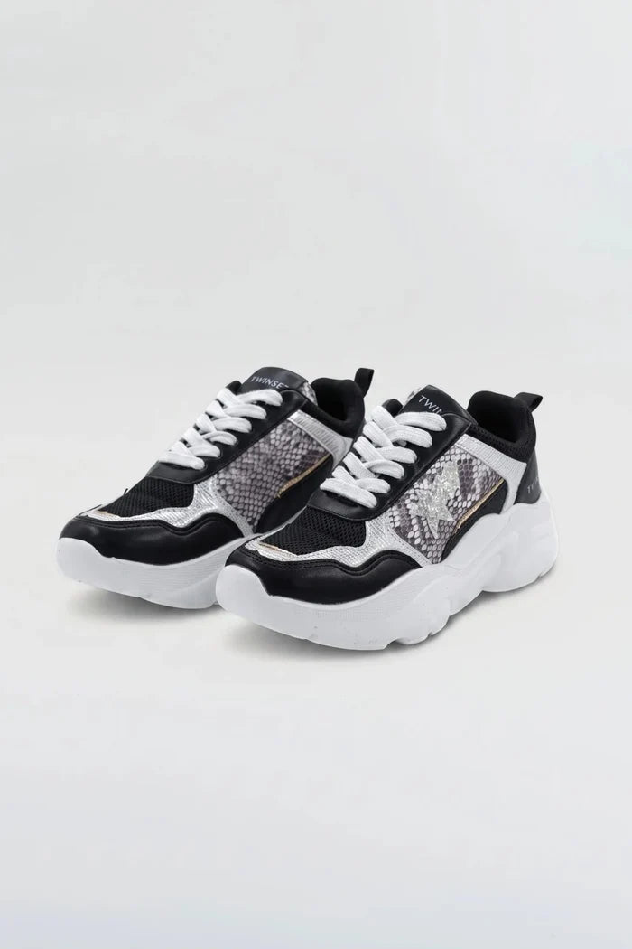 Дамски Сникърси, Черен Twinset Roberto Fashion Store Sneakers 222TJT01E1040536 36