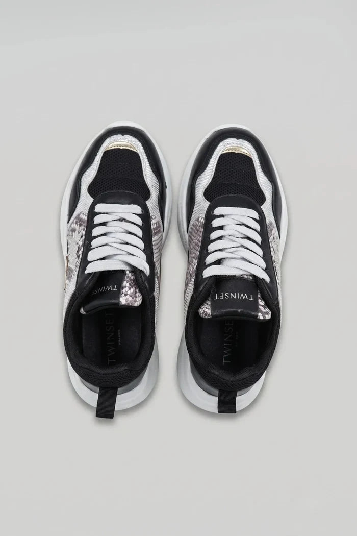 Дамски Сникърси, Черен Twinset Roberto Fashion Store Sneakers 222TJT01E1040536 36