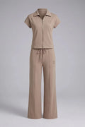 Дамски вискозен комплект 2 в 1 So Cute - кафяво So Cute Roberto Fashion Store Set SCT0907SETBROTOP-S S